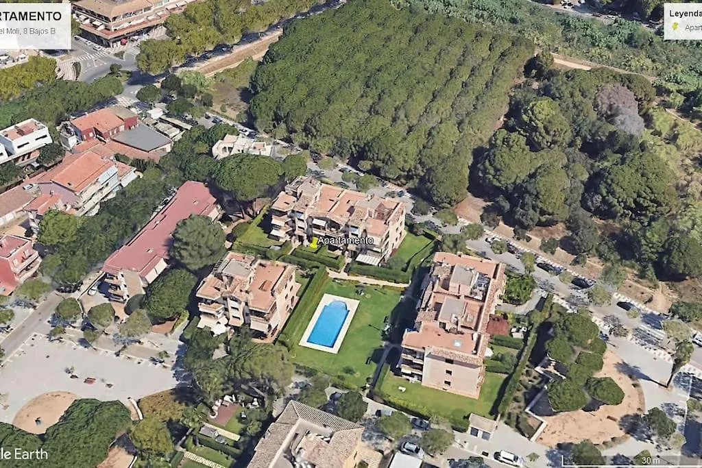 Apartamento 6 Personas Con Piscina Y Parquing Platja d'Aro Spain